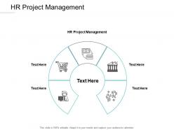 Hr project management ppt powerpoint presentation portfolio brochure cpb