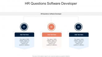 Hr Questions Software Developer In Powerpoint And Google Slides Cpb