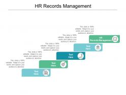 Hr records management ppt powerpoint presentation gallery graphics example cpb