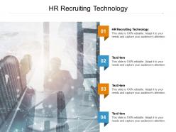 Hr recruiting technology ppt powerpoint presentation gallery model cpb