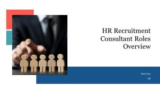 HR Recruitment Consultant Roles Overview PPT Template AT