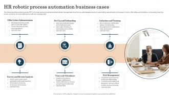 HR Robotic Process Automation Business Cases