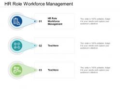 Hr role workforce management ppt powerpoint presentation show summary cpb