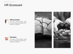 Hr scorecard ppt powerpoint presentation layouts influencers cpb