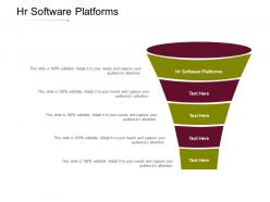 Hr software platforms ppt powerpoint presentation inspiration tips cpb