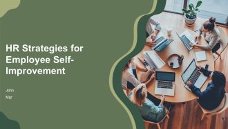 HR Strategies For Employee Self Improvement PPT Guidelines AT