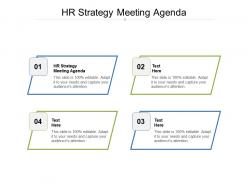 Hr strategy meeting agenda ppt powerpoint presentation inspiration infographic template cpb