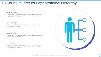 Hr Structure Icon For Organizational Hierarchy