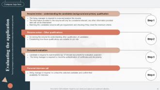 HR Talent Acquisition Guide Handbook For Organization Powerpoint Presentation Slides HB