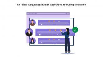 HR Talent Acquisition Human Resources Recruiting Illustration