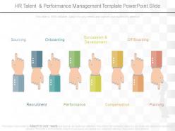 Hr talent and performance management template powerpoint slide
