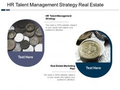 Hr talent management strategy real estate marketing plan cpb