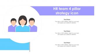 HR Team 4 Pillar Strategy Icon
