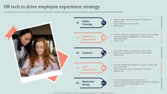 HR Tech To Drive Employee Experience Strategy