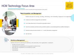 HR Technology Landscape HCM Technology Focus Area Ppt Powerpoint Presentation Graphic Tips