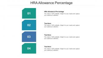 Hra allowance percentage ppt powerpoint presentation ideas designs download cpb