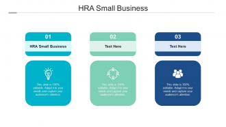 Hra small business ppt powerpoint presentation infographics professional cpb