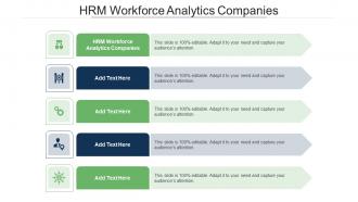 HRM Workforce Analytics Companies Ppt Powerpoint Presentation Show Cpb