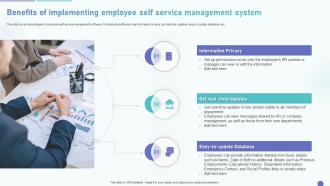 HRMS Deployment Plan Benefits Of Implementing Employee Self Service Management System