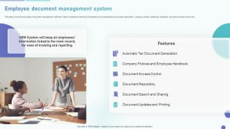 HRMS Deployment Plan Employee Document Management System