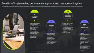 HRMS Integration Strategy Benefits Of Implementing Performance Appraisal And Management