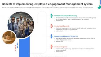 HRMS Rollout Strategy Benefits Of Implementing Employee Engagement Management System