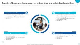 HRMS Software Implementation Benefits Of Implementing Employee Onboarding And Administration