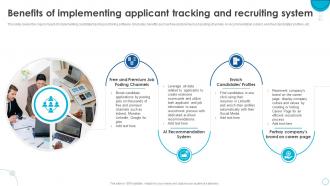 HRMS Software Implementation Plan Benefits Of Implementing Applicant Tracking And Recruiting System