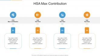 Hsa Max Contribution In Powerpoint And Google Slides Cpb