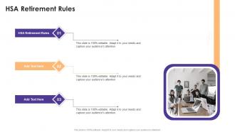 HSA Retirement Rules In Powerpoint And Google Slides Cpb