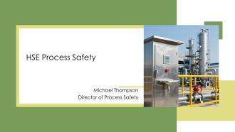 HSE Process Safety PPT Sample VA