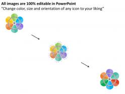 67778913 style circular hub-spoke 6 piece powerpoint presentation diagram infographic slide