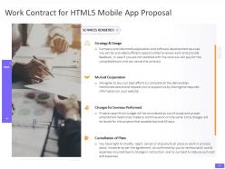 Html5 mobile app proposal template powerpoint presentation slides