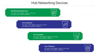 Hub networking devices ppt powerpoint presentation inspiration designs download cpb