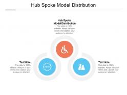 Hub spoke model distribution ppt powerpoint presentation outline aids cpb