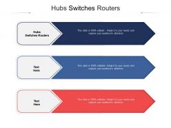Hubs switches routers ppt powerpoint presentation gallery good cpb
