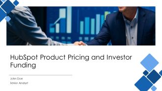 Hubspot Product Pricing And Investor Funding PPT Designs AT