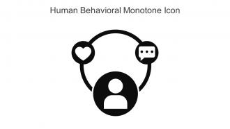 Human Behavioral Monotone Icon In Powerpoint Pptx Png And Editable Eps Format