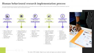 Human Behavioural Research Implementation Process
