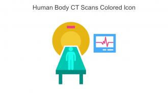 Human Body CT Scans Colored Icon In Powerpoint Pptx Png And Editable Eps Format