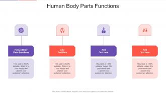 Human Body Parts Functions In Powerpoint And Google Slides Cpb