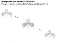 58288154 style variety 1 gears 2 piece powerpoint presentation diagram infographic slide