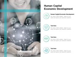 Human capital economic development ppt powerpoint presentation inspiration slides cpb