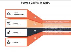 Human capital industry ppt powerpoint presentation styles clipart images cpb