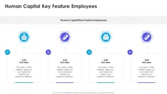 Human Capital Key Feature Employees In Powerpoint And Google Slides Cpb