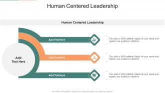 Human Centered Leadership In Powerpoint And Google Slides Cpb