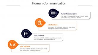 Human Communication Ppt Powerpoint Presentation Infographics Slide Portrait Cpb