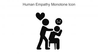 Human Empathy Monotone Icon In Powerpoint Pptx Png And Editable Eps Format