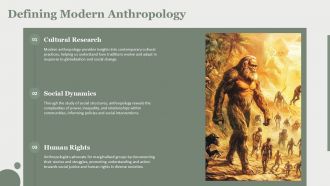 Human Evolution And Modern Anthropology PPT Slides AT Ideas Interactive