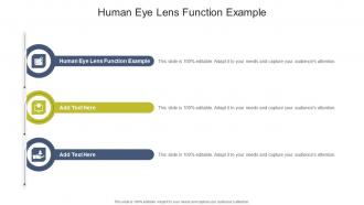 Human Eye Lens Function Example In Powerpoint And Google Slides Cpb